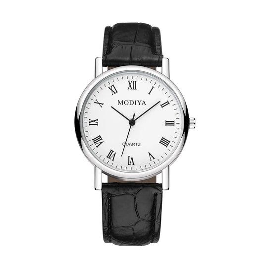 Luxury Leather Strap Analog Watch